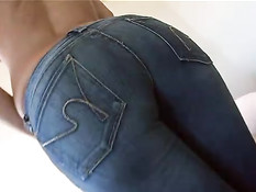 Brunette beauty learns what POV means