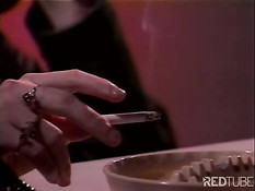 Classic lesbians at night