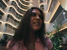 Huge dick in buxom chick