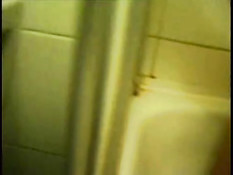 Hot girl under the shower