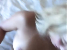 Brunette in vaginal fucking action