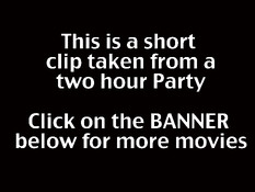 Wild party with many bitches