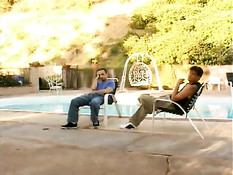 Sultry blonde needs two cocks