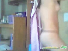 Sweet teen playing around