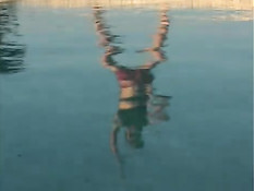 Raven haired creampie teen