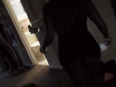 Ebony pornstars on the set