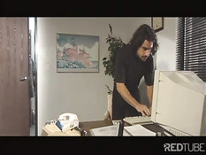 Sophie Evans fucking with busty blonde