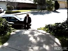 Sluts playing with double dildo