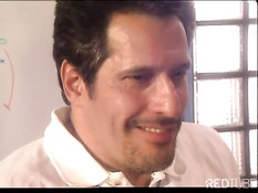 Hot blond and asian lesbians playing