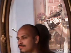 Jewel Denyle on the set