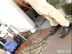 Tera Patrick backstage