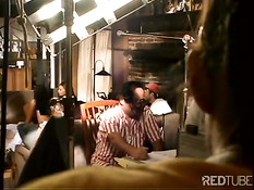 Tera Patrick backstage