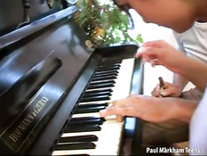 Piano teacher gives extra lessons