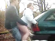 Nice parkinglot fuck