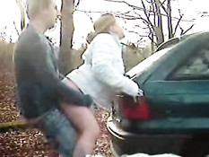 Nice parkinglot fuck