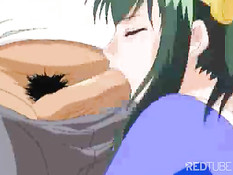 Occult anime gangbang