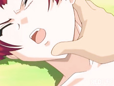 Occult anime gangbang