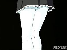 Anime teens getting boned