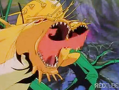 Red tentacles doing anime girls