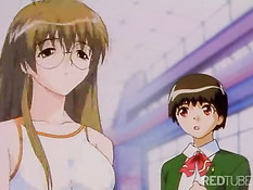 Red tentacles doing anime girls