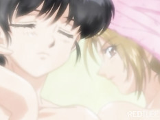 Anime girls abused by jerk