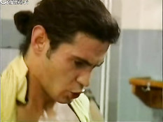 2 couples in the bathroom