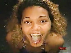 Girl swallows four times