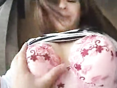 Young asian gets her nipples fondled