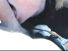 Sweet Anne blowing and smoking