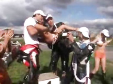 Champagne for the champion