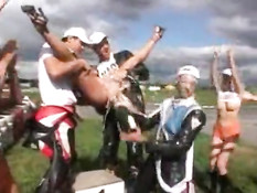 Champagne for the champion