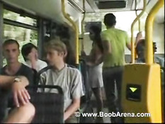 Girl fucked in the bus