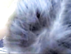 Isabel having fun in an elevator