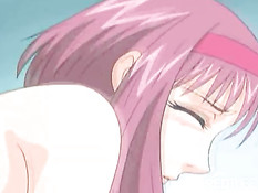 Busty manga girl taken by nerd