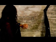 Black dressed beauty