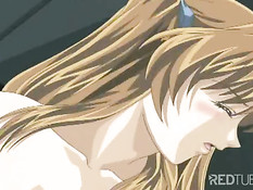 Anime girls getting pleasured