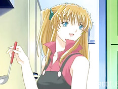 Anime girls getting pleasured