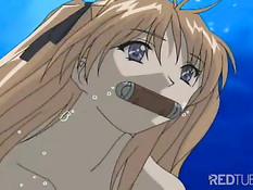 Anime girls getting pleasured