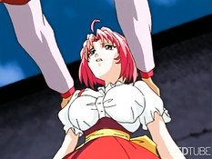 Poor anime slave girls abused