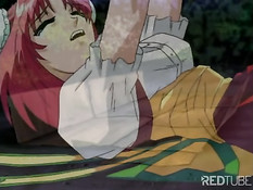 Poor anime slave girls abused