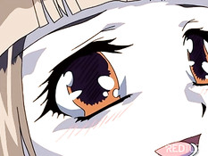 Anime girl bondaged by witch