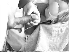 Cock shoots very big cumshot