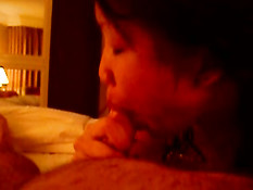 Nice asian blowjob