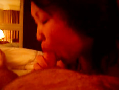 Nice asian blowjob