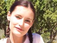 Teen girl fucked by poolboy