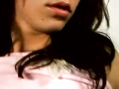 Little Kylie doing her pussy