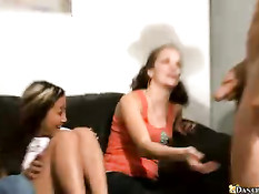 Two dicks making them hot