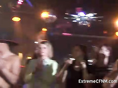 Party girls out of control