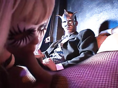 Masked babes gettting fucked