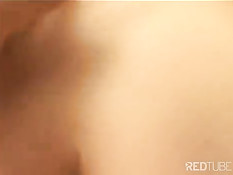 Two young sweet hotties and one cock